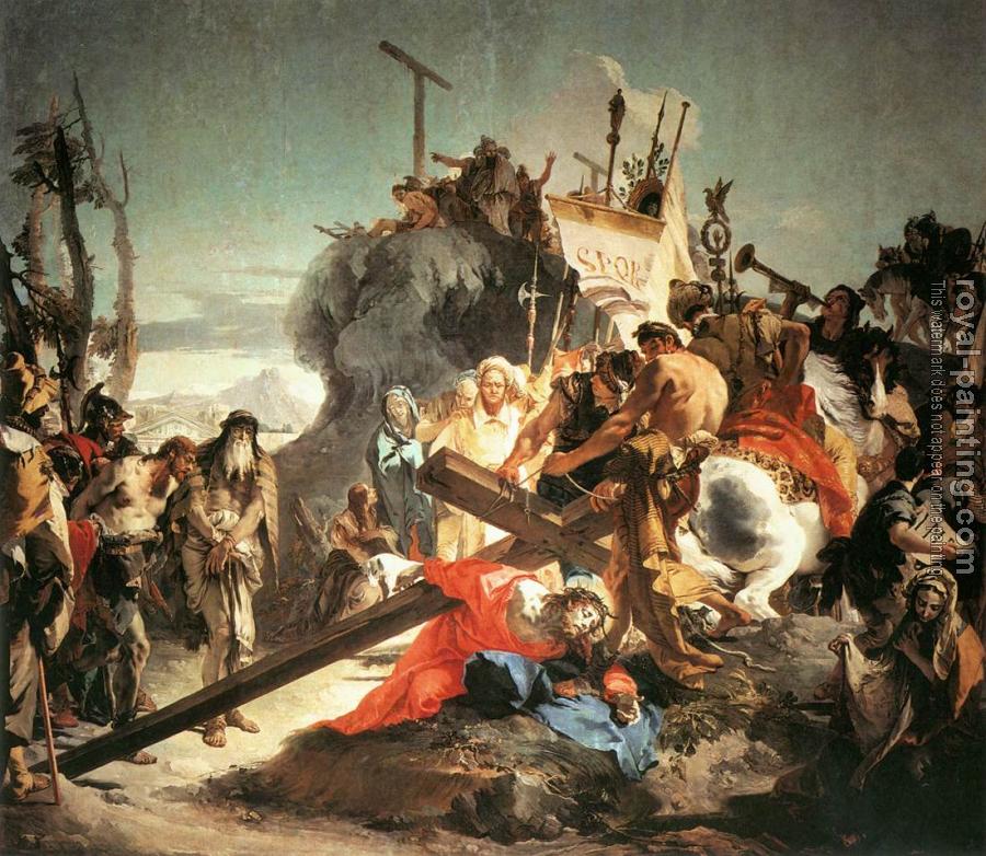 Giovanni Battista Tiepolo : Christ Carrying the Cross